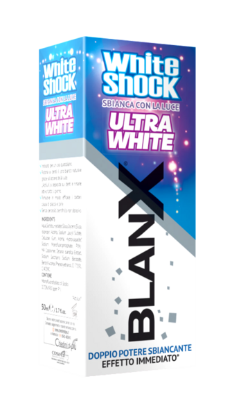 BlanX White Shock Ultra White whitenis with light
