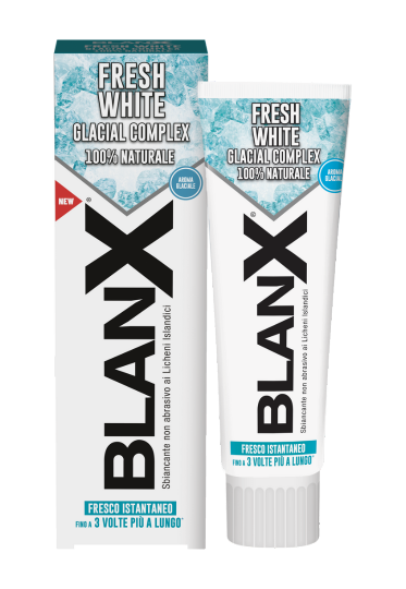 BlanX® Fresh White - Protegge il bianco del tuo sorriso e del pianeta